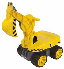 BIG 800055811 Power Worker Maxi Digger Aufsitzbagger Sitzh&ouml;he 24 cm Spielzeug