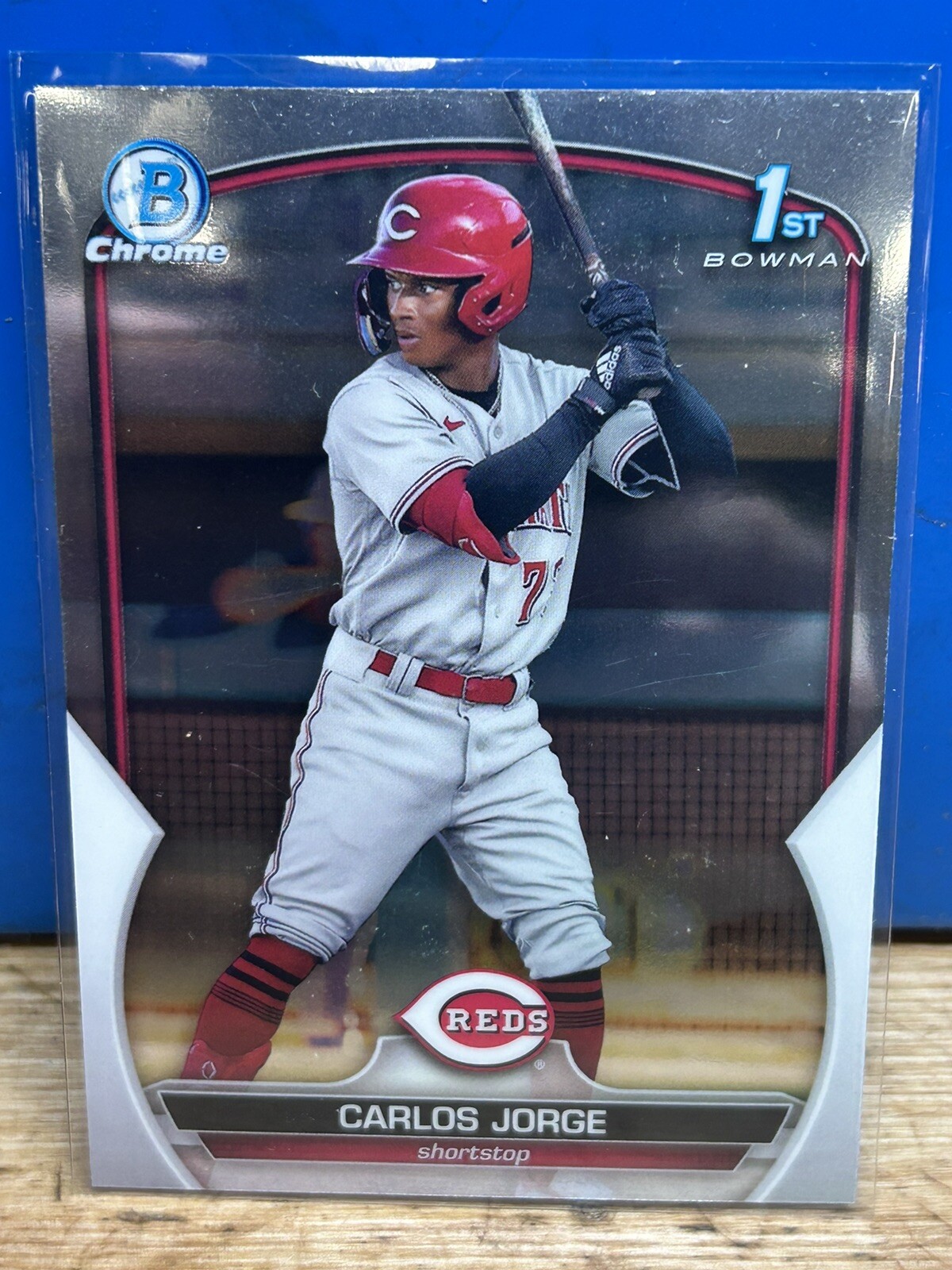 2023 Bowman - Chrome Prospects #BCP-120 Carlos Jorge (RC)
