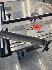 18 inch Sawstop Tablesaw Fence Rail Drawer. Fits 3x2 Biesemeyer style fence rail