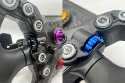 Simagic GT Neo Aluminium Thumb Encoder Knobs CNC Machined Anodised