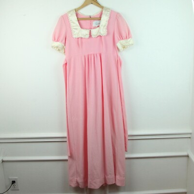 Vintage XS Nightgown Babydoll Regency Princess 60s Coquette