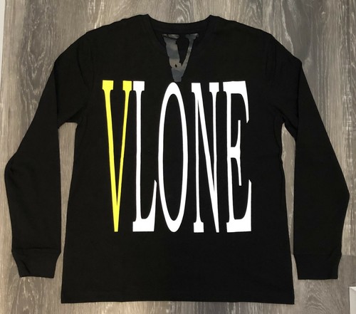 Vlone Staple Yellow / Black Long Sleeve 