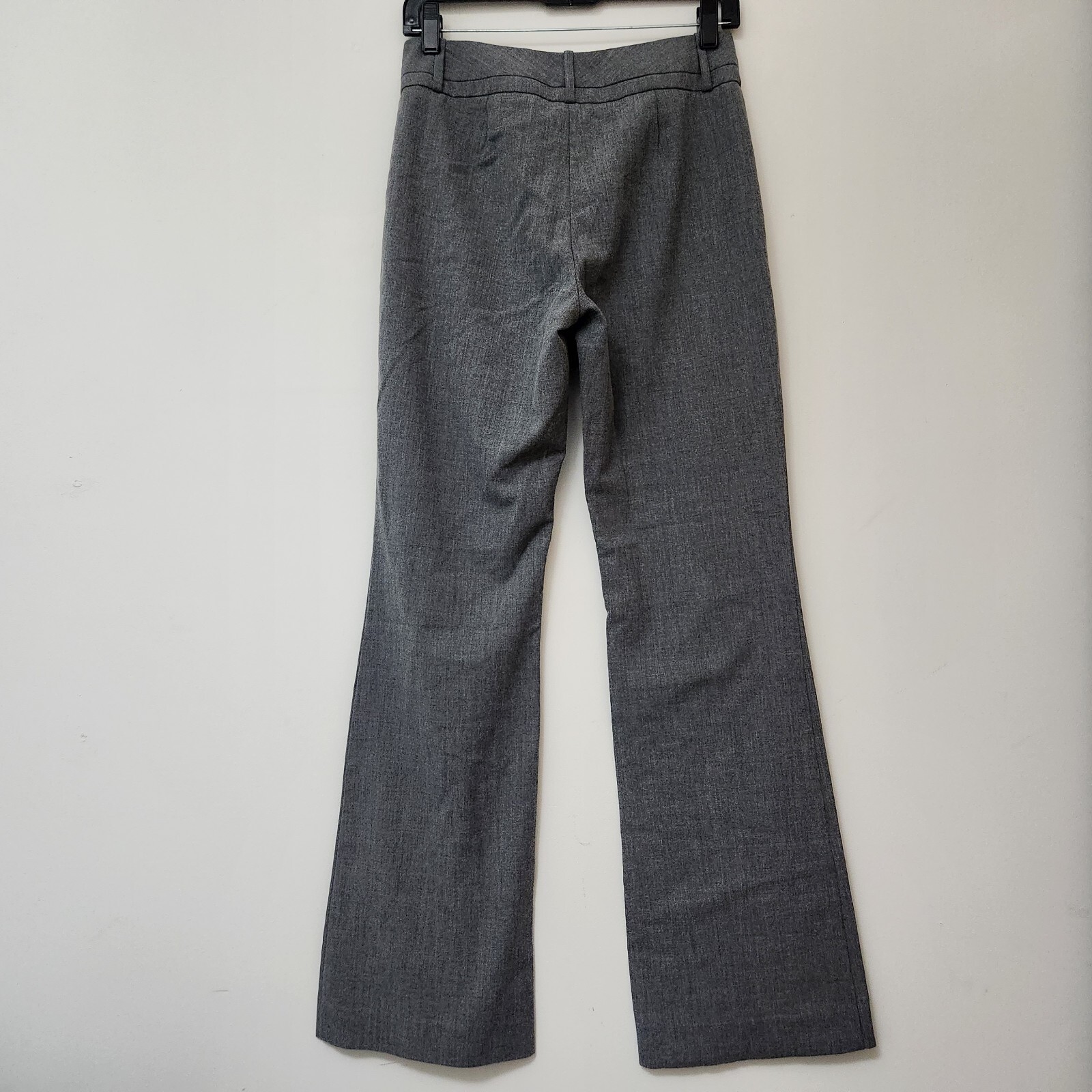 THE LIMITED Women's Gray Dress Pants Long Wide Leg Stretch Size 4 eBay