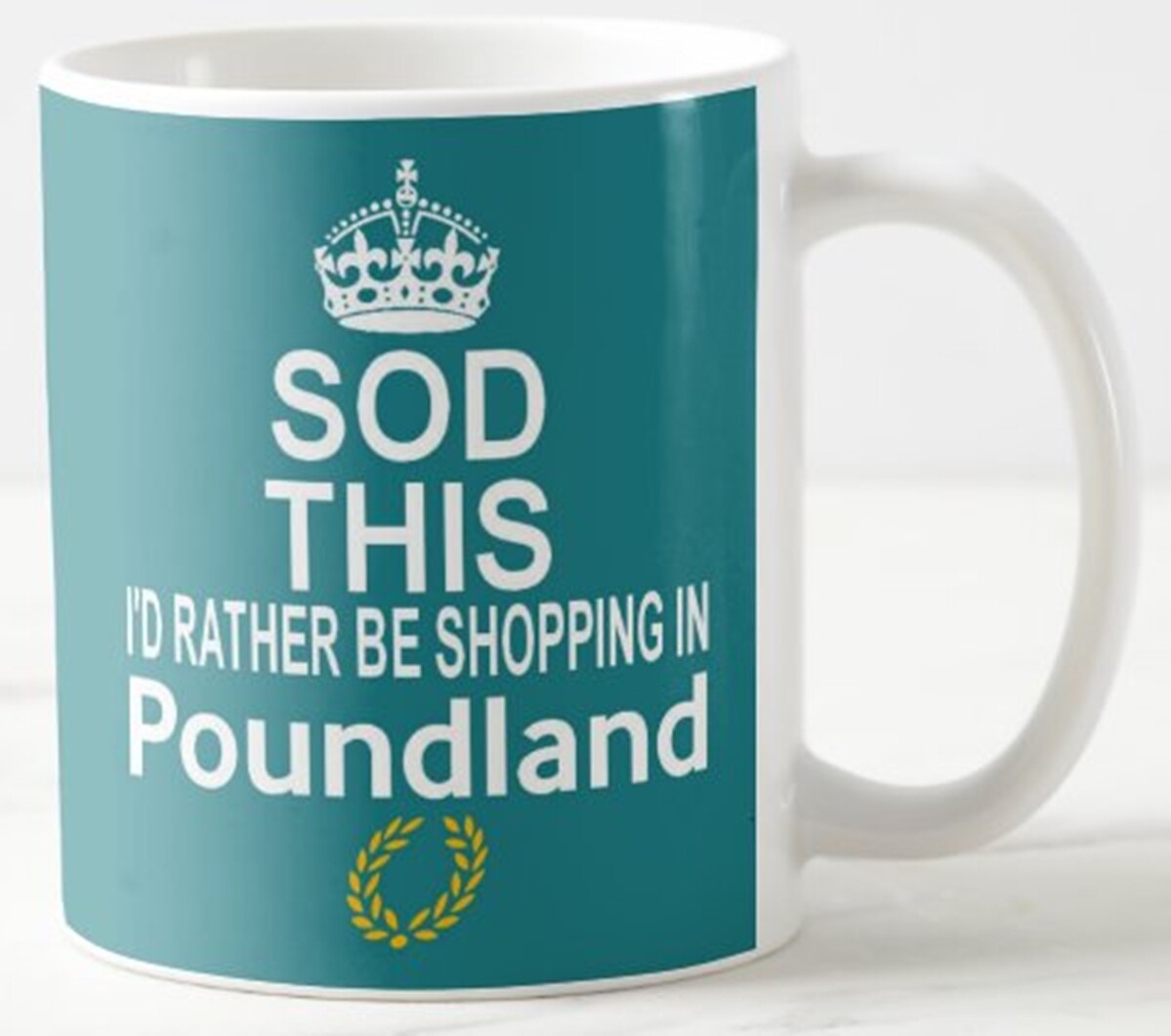 Poundland Stores Poundland Mens Slippers SOD THIS I'D RATHER BE