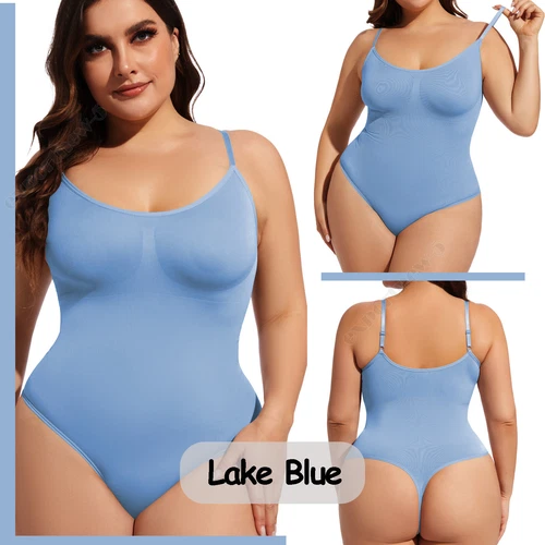 Paquete de 2 body para mujer arrebatado, body moldeador, ropa moldeadora arrebatada camiseta sin mangas - Imagen 14 de 45