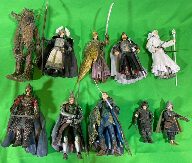 Lord Of The Rings Figures Set Rings Lord Wave Select Figures Bbts Pre