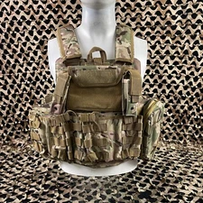 New Defcon Gear 900 Denier Complete CFR Carrier Airsoft Vest - Multicam