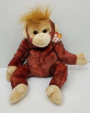 TY Beanie Buddy SCHWEETHEART Monkey 1999  14” Beanbag Plush Large