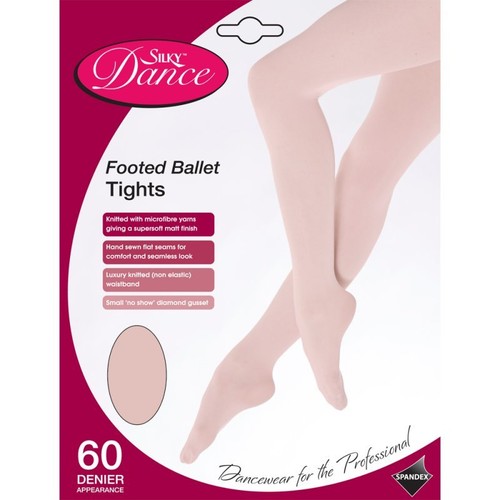 LADIES BALLET FULL FOOT DANCE TIGHTS IN 