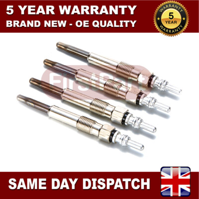 FirstPart 4x Diesel Heater Glow Plugs Fits Renault Clio (Mk3) 1.5 dCi #2