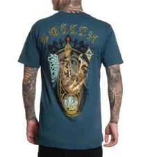 Sullen Art Collective True Artist Pin Up Tattoo Men's Premium Tee HALF LIFE