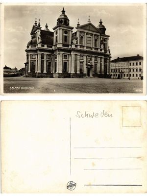 CPA AK KALMAR Domkyrkan SCHWEDEN (417811)