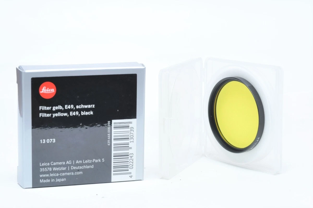 Filtre Meopta GGR1 36mm Vert/Jaune - Pour Leica I II C Opema 2 3.5 45 Elmar