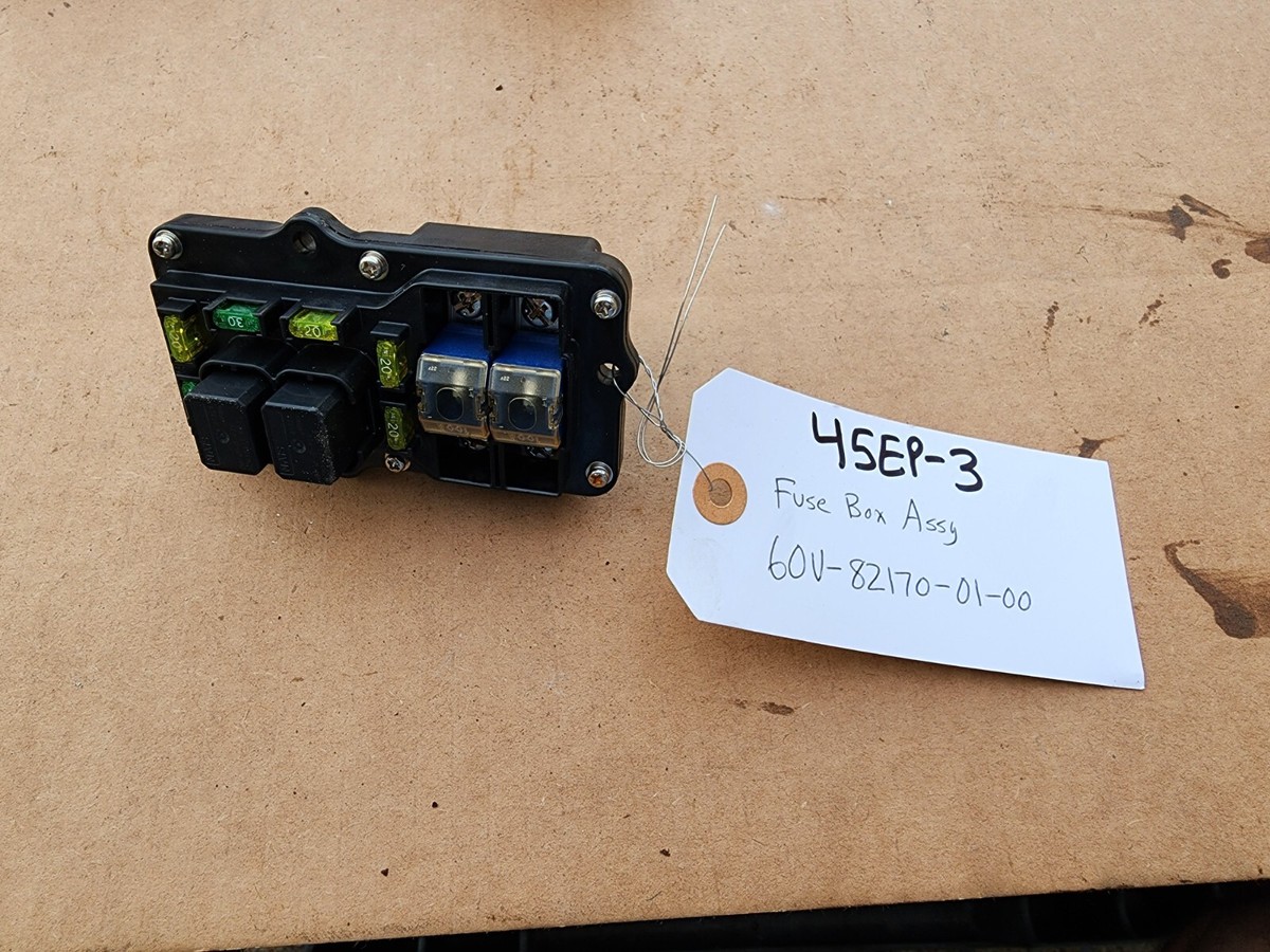 YAMAHA FUSE BOX ASSY, 60V-82170-01-00, 3.3L HPDI, 45EP-3 | eBay YAMAHA FUSE BOX ASSY, 60V-82170-01-00, 3.3L HPDI, 45EP-3 | eBay