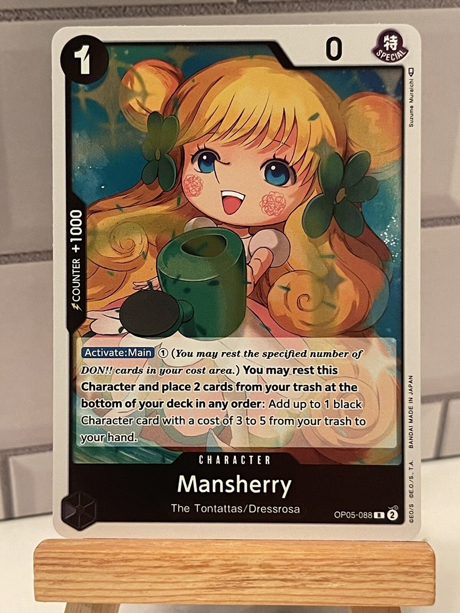 One Piece Card Game - Mansherry OP05-088 R Awakening of the New