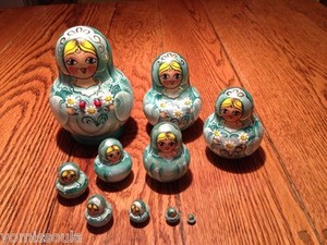 20 piece russian nesting dolls