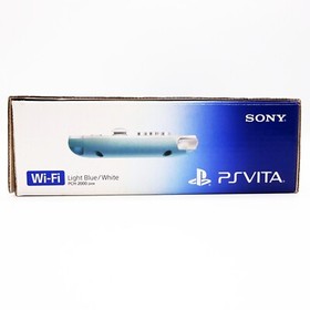 Sony PlayStation Vita Wi-Fi Light blue / White PCH-2000 ZA14 Console Japan NEW