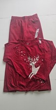 Carter's Girl's Christmas Top Leggings Set Red Size 8 NWT