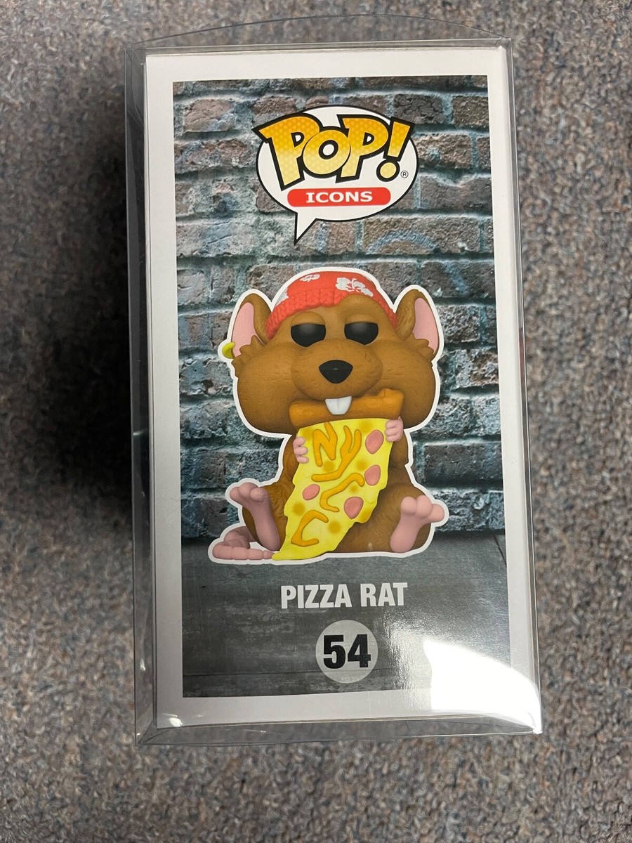 Funko Pop Pizza Rat 2022 NYCC Official Sticker in Protector | eBay