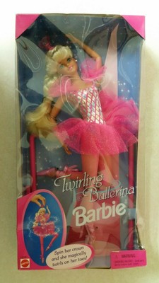 twirling ballerina barbie 1995