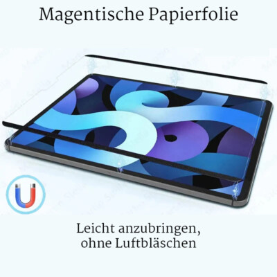 Magnetische Papierfolie like-paper Paperfilm Apple iPad Air 4/5, Pro, 10th