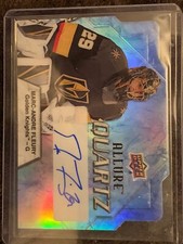 2018-19 ALLURE MARC-ANDRE FLEURY ALLURE QUARTZ BLUE AUTOGRAPH SSP #’d 4/5! Mint!