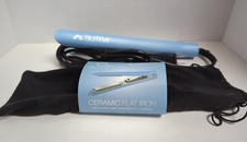 NEW Sutra Beauty Blue Ceramic Flat Iron - With Infused Magnetic Plates BRAND NEW