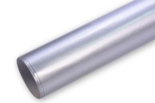3D Auto Folie Hochglanz metallic SILBER 50 x 152 cm glanz blasenfrei selbstklebe