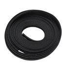 100 Feet 1/8" Expandable Wire Cable Sleeving Sheathing Braided Loom Tubing Black