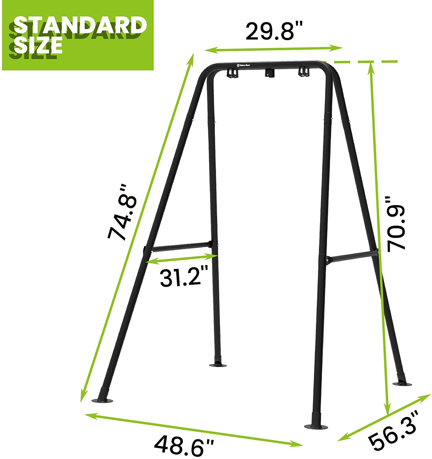 Taleco Gear Swing Stand, Hammock Chair Stand Max Load 330Lbs, Heavy