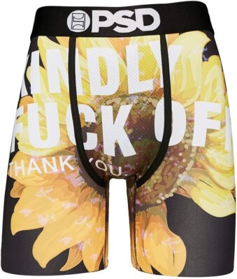 PSD Mens Boxer Briefs Kindly FU Size XL (40'' to 42'')