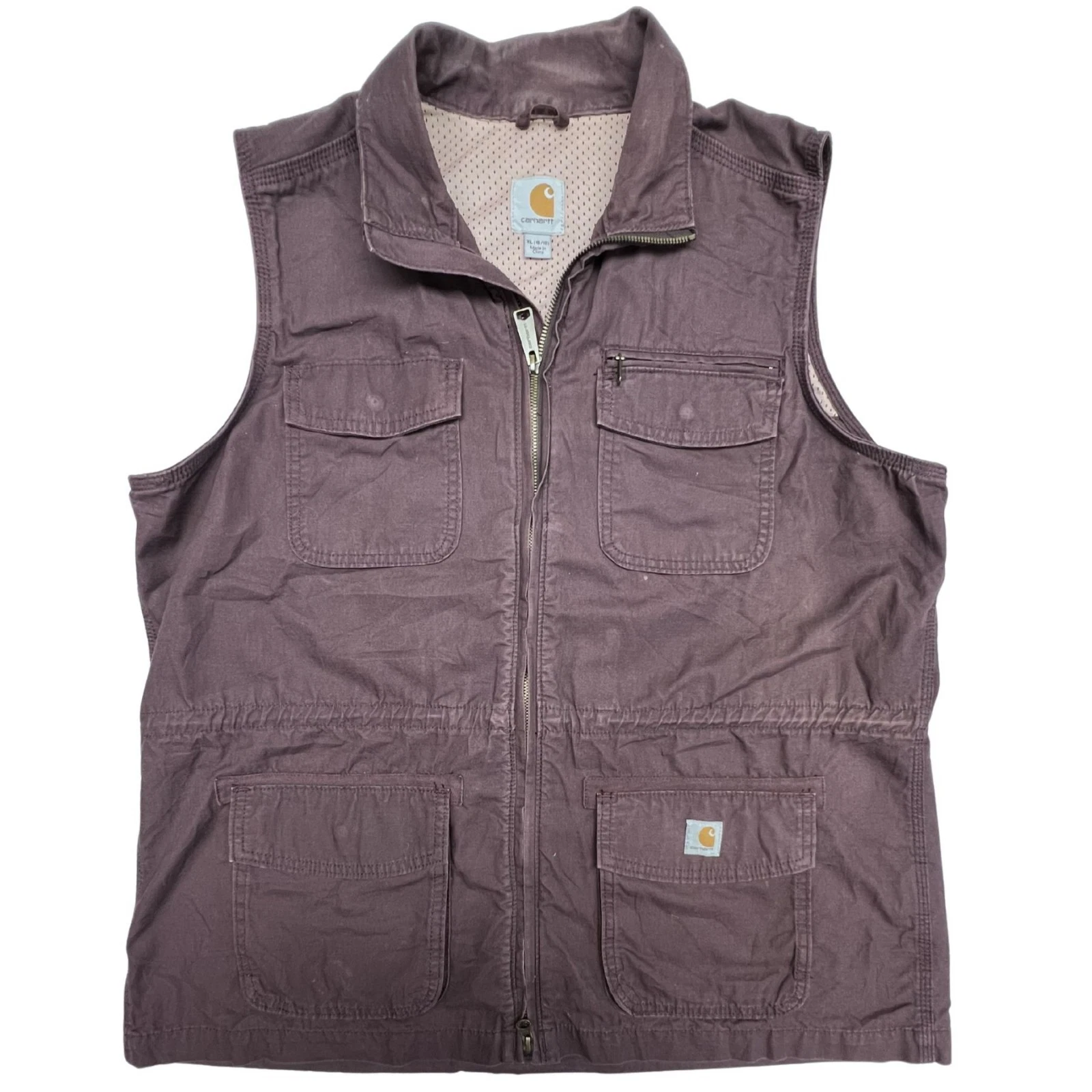 Carhartt Women’s El Paso Utility Vest XL Mint Condition Workwear Outdoor