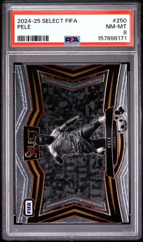 2024-25 PANINI SELECT FIFA #250 PELE PSA 8