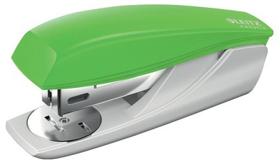 Leitz NeXXt Recycle Small Stapler, 25 Sheets, with Mini Staple Remover, Includes