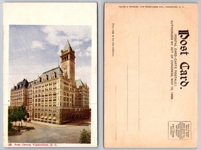 Old Post Office Washington DC Postcard