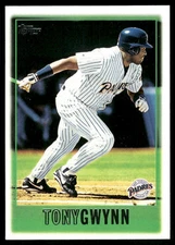 Tony Gwynn 2011 Topps San Diego Padres #60YOT-105 Near Mint or Better