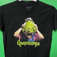 Retro R.L. Stine Goosebumps The Haunted Mask T-Shirt Size Medium
