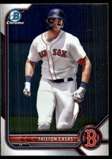 Triston Casas 2022 Bowman #BCP-81 Red Sox MLB READ FREE SHIPPING AutographDen