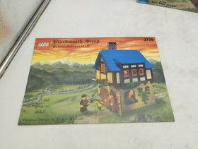 LEGO 3739 Blacksmith Shop GOOD MIB Box Classic Castle Vintage Rare 2002 Kingdoms