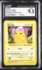 CGC 9.5 MINT+ Pikachu 58/102 Shadowless Red Cheeks Base Set Pokemon Card