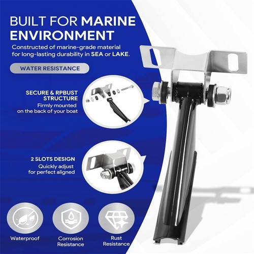 For Lowrance Transducer Mount For DSI Unit Transom Bracket 000-10262-001/ - 第 4/12 張圖片