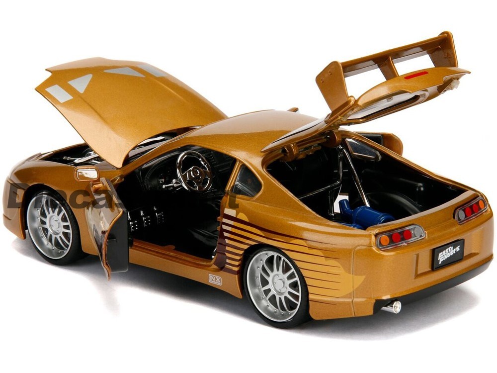 Jada Toys TOYOTA SUPRA ミニカー Slap Jack's Toyota Supra Fast & Furious 1:24 Diecast Model by Jada