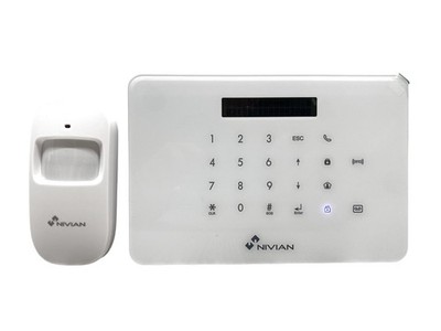 Intelligentes Alarmsystem NIVIAN NVS-A6WG Wi-Fi und GSM B-WARE