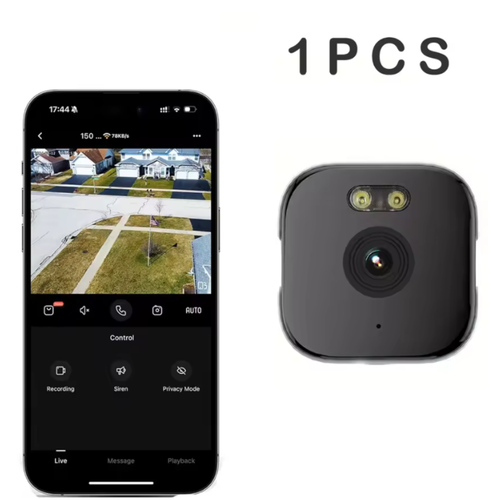 HEIYOUCAM 3MP Window Camera Dual-Band WiFi Full-Color Night Vision ...