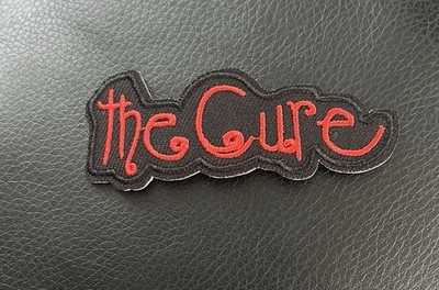 The Cure Embroidered Patch Sew-On Indie Rock Goth Emo Jacket Vest Customisation