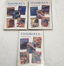 Handwoven Collection 2000/2002/2010 CD ROM Lot/3 Interweave Loom Weaving