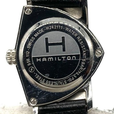 Hamilton Ventura H242111 Quartz Watch Shell Dial Used | eBay