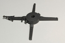 Marx Battleground German 88 Base Only Dark Gray Plastic Vtg 1960s Playset