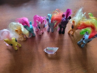 My Little Pony Figures Lot of 8 Tempest Shadow Rainbow Dash G4 w Ribbon Rare