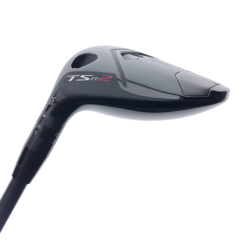 Used Titleist TSR 2 3 Fairway Wood / 15 Degrees / Stiff Flex / Left-Handed - Image 3 of 4